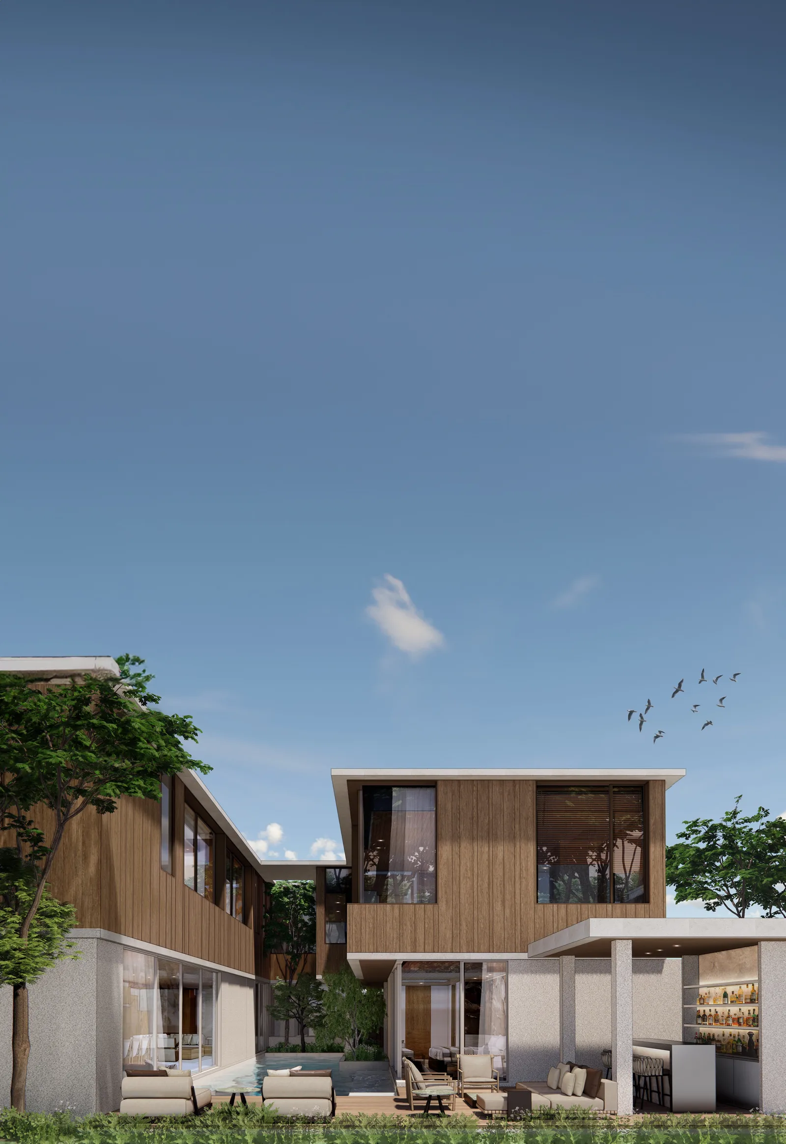 5-bedroom villa, 897 sqm