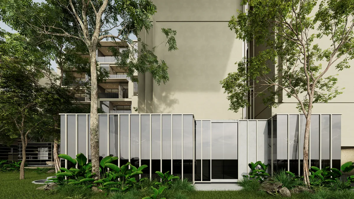 1-bedroom condo, 61 sqm