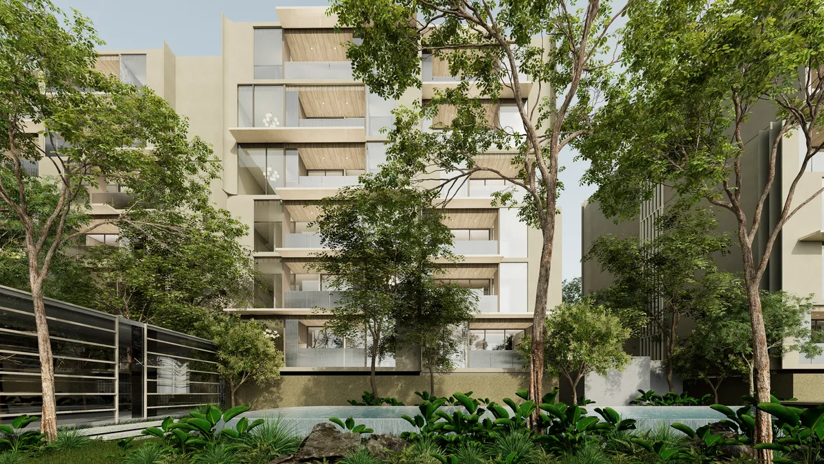 1-bedroom condo, 61 sqm