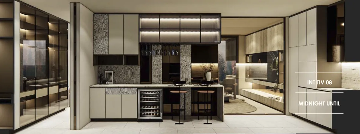 2-bedroom condo, 119 sqm