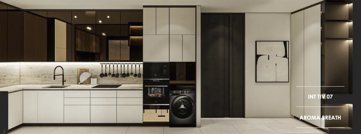 2-bedroom condo, 119 sqm
