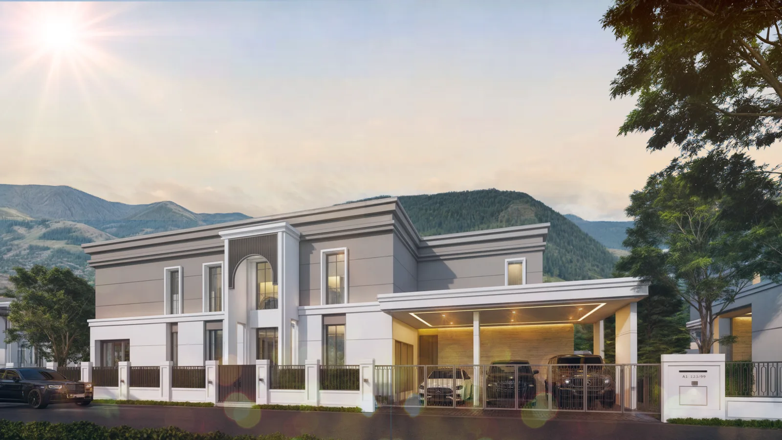 3-bedroom villa, 102 sqm