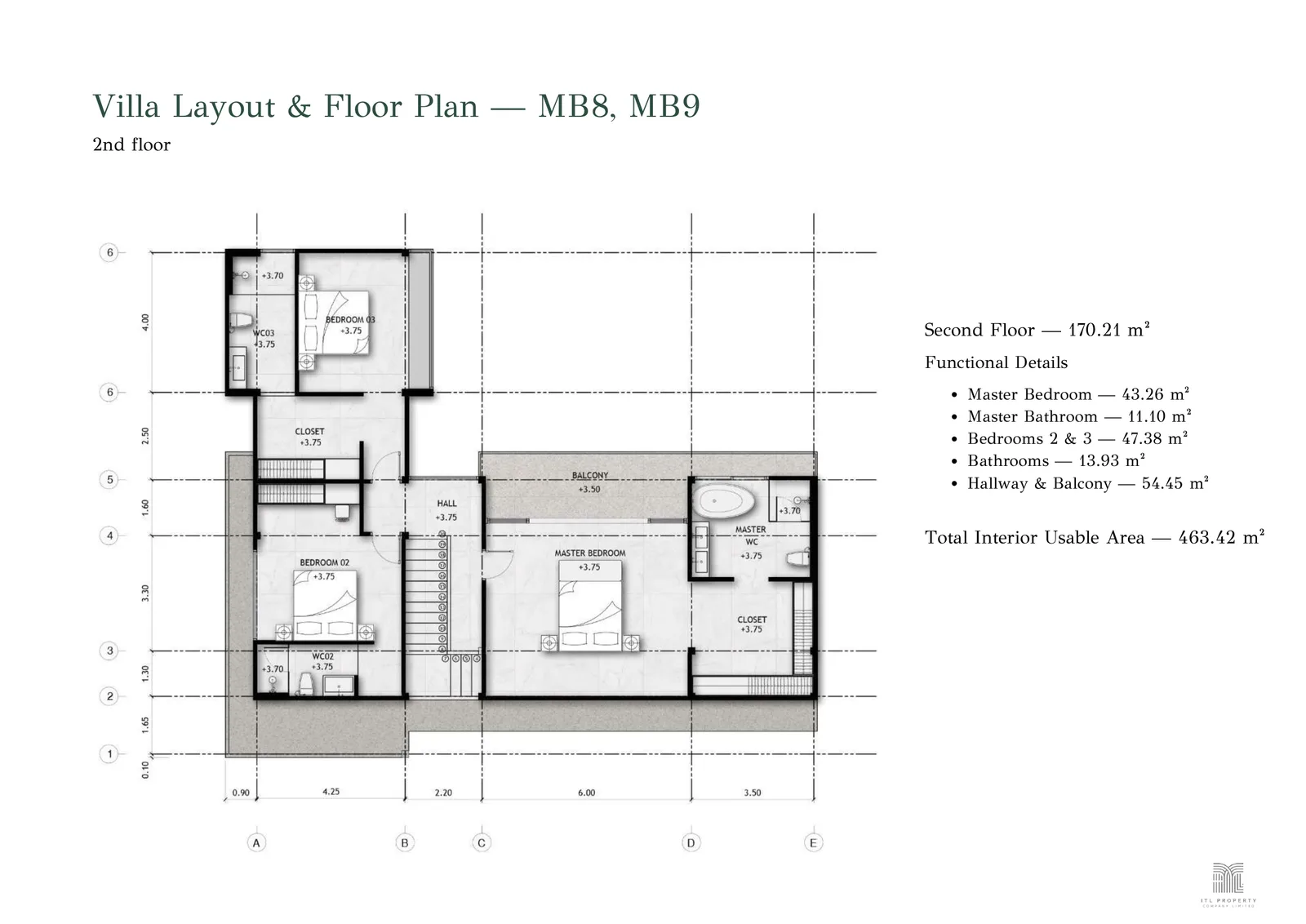 4-bedroom villa, 503 sqm
