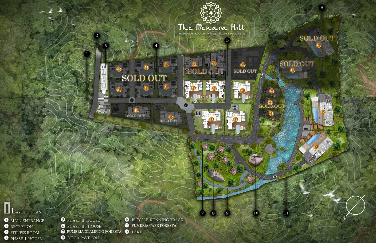 5-bedroom villa, 413 sqm