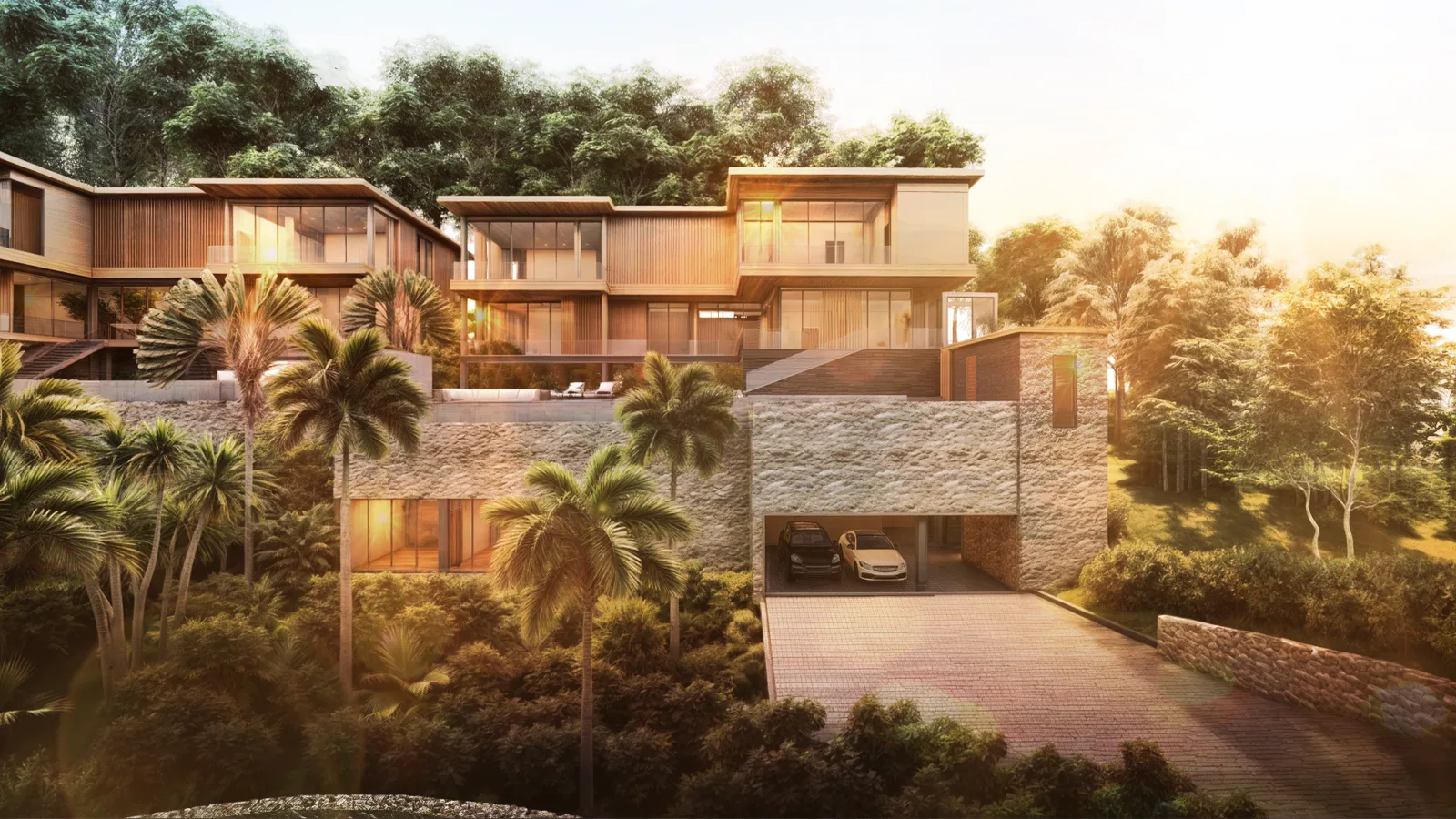 5-bedroom villa, 413 sqm