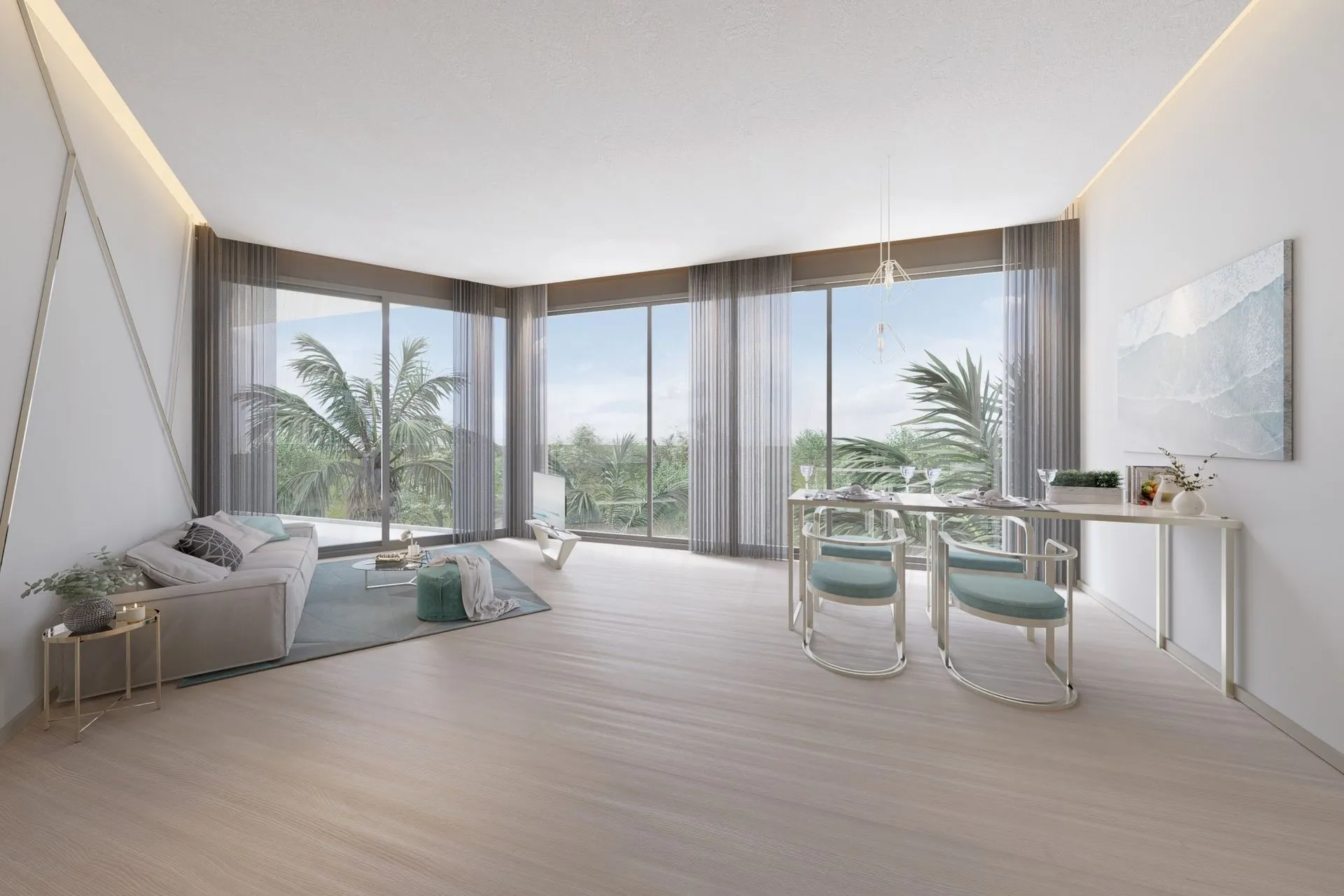 1-bedroom condo, 30 sqm