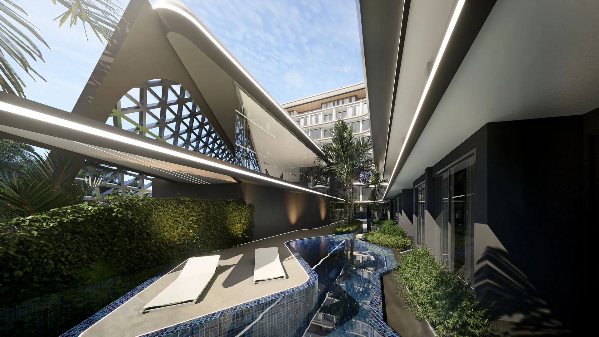 1-bedroom condo, 30 sqm