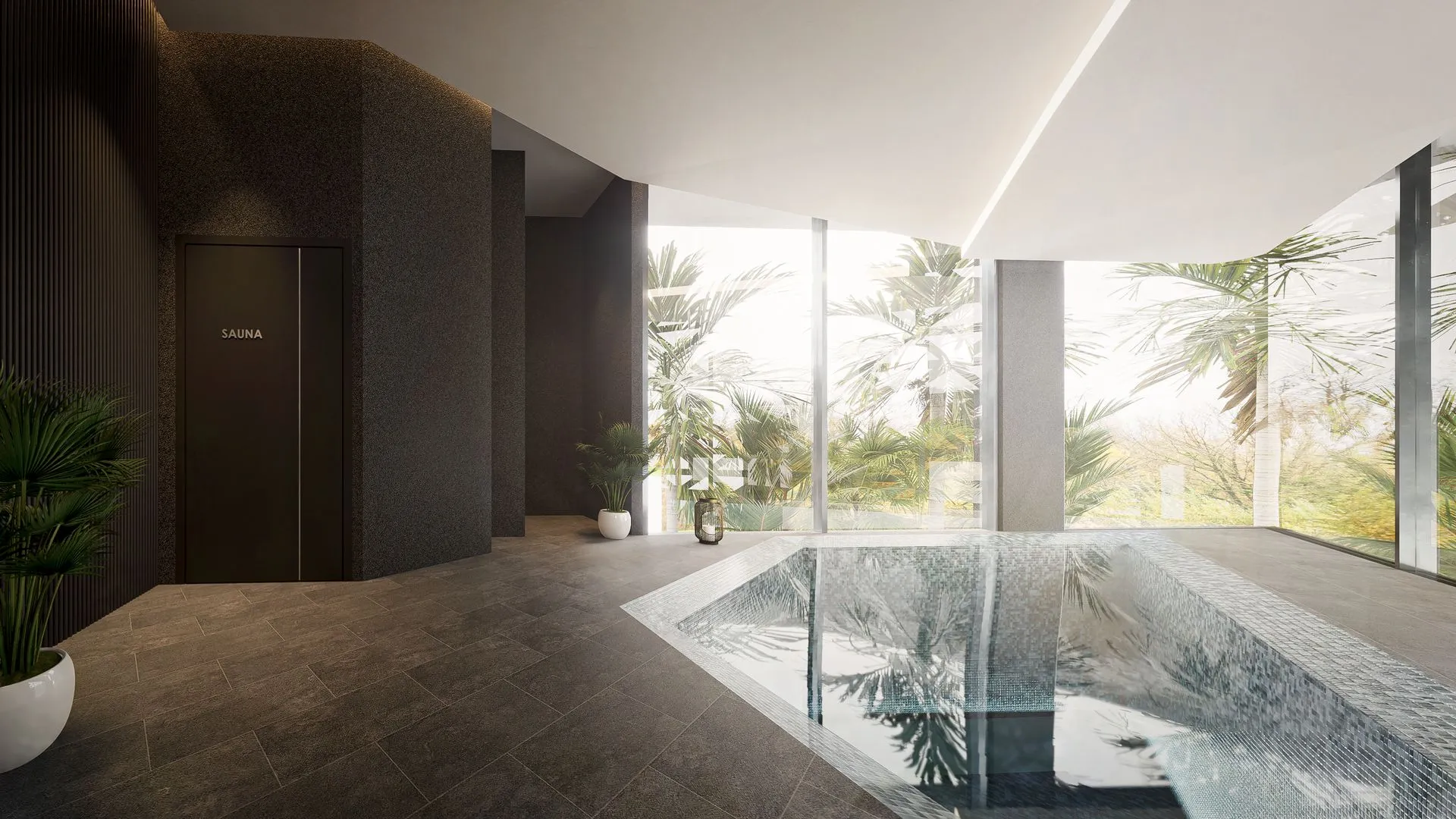 2-bedroom condo, 54 sqm