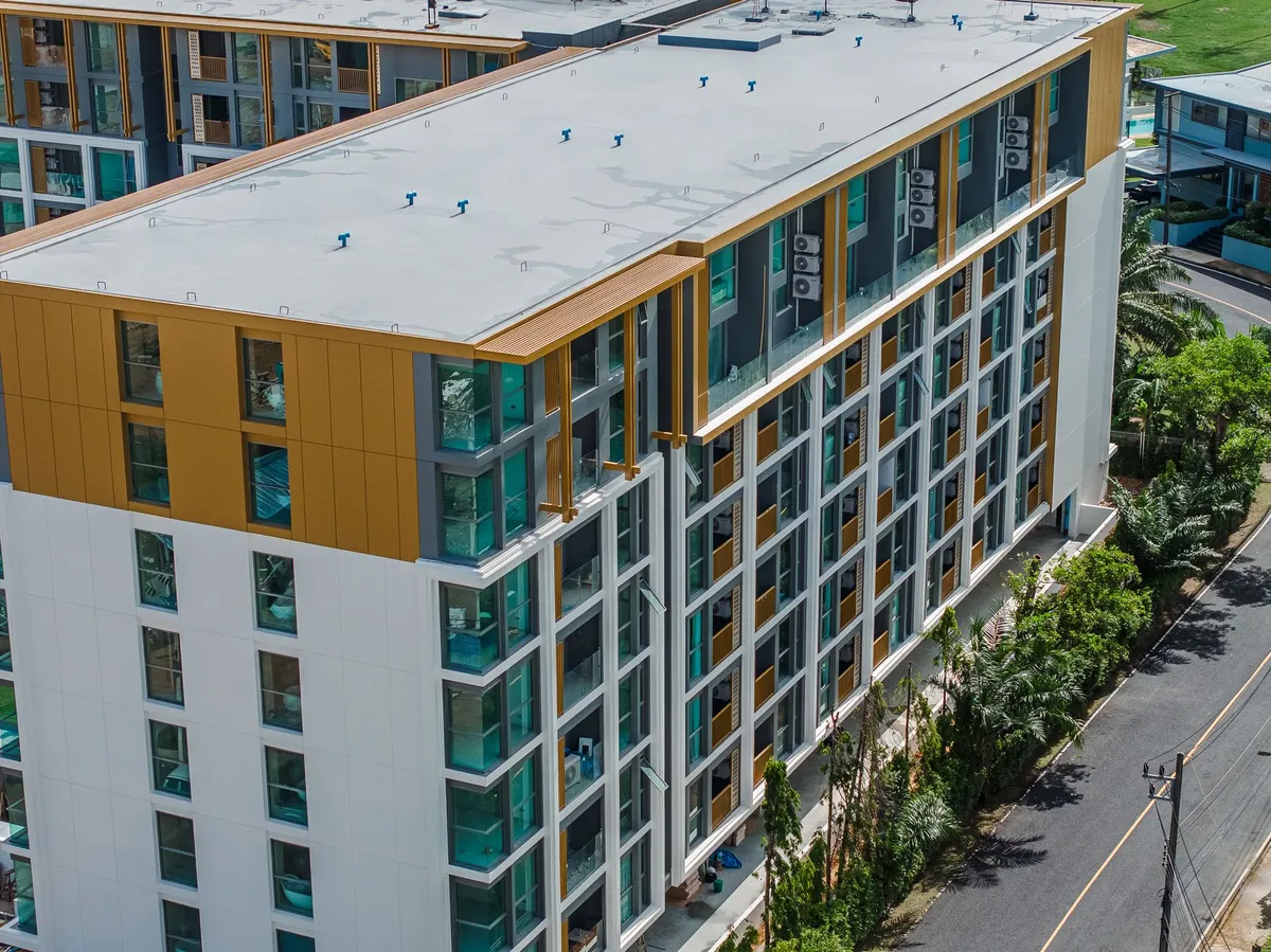 1-bedroom condo, 40 sqm