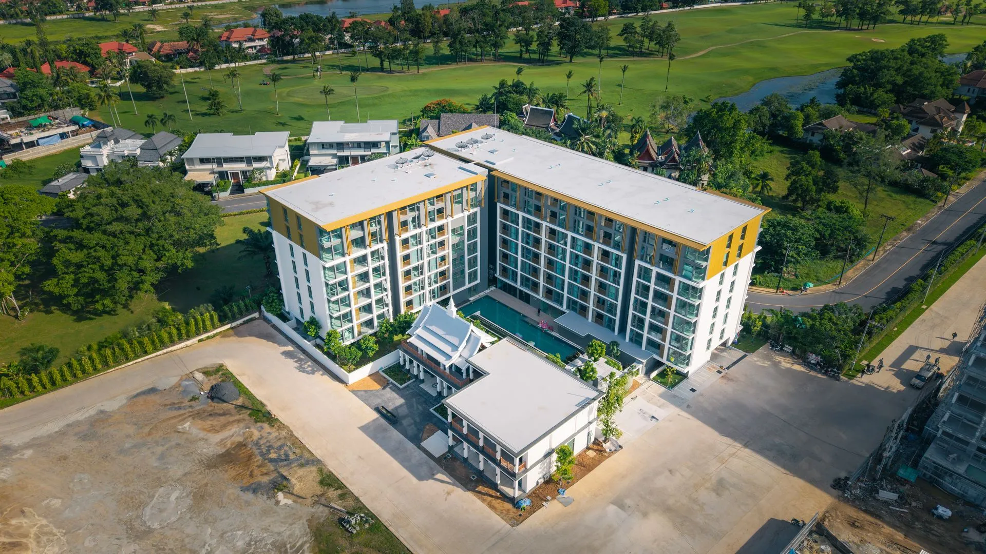 1-bedroom condo, 40 sqm