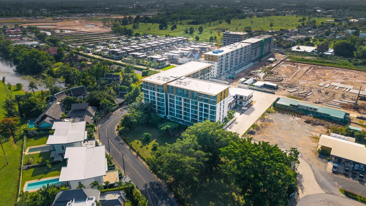 1-bedroom condo, 40 sqm