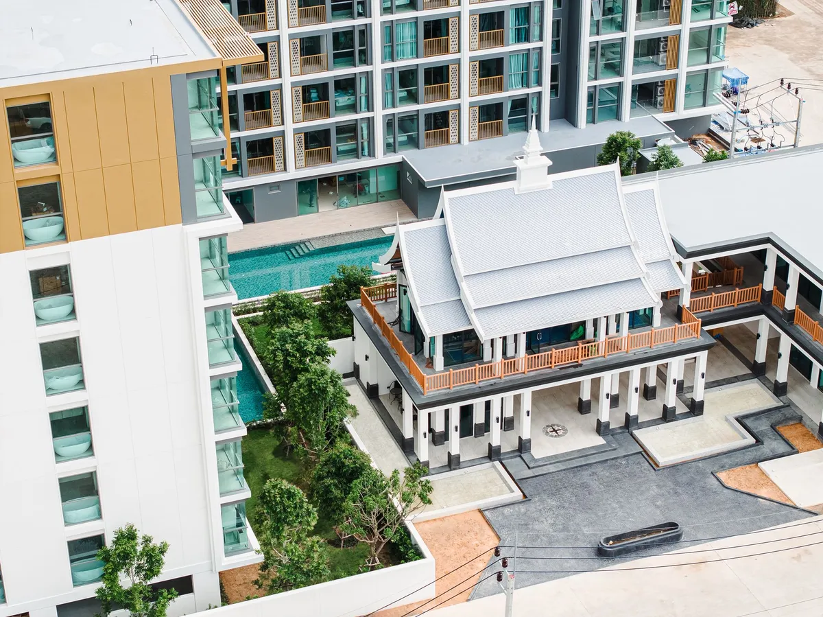 1-bedroom condo, 40 sqm