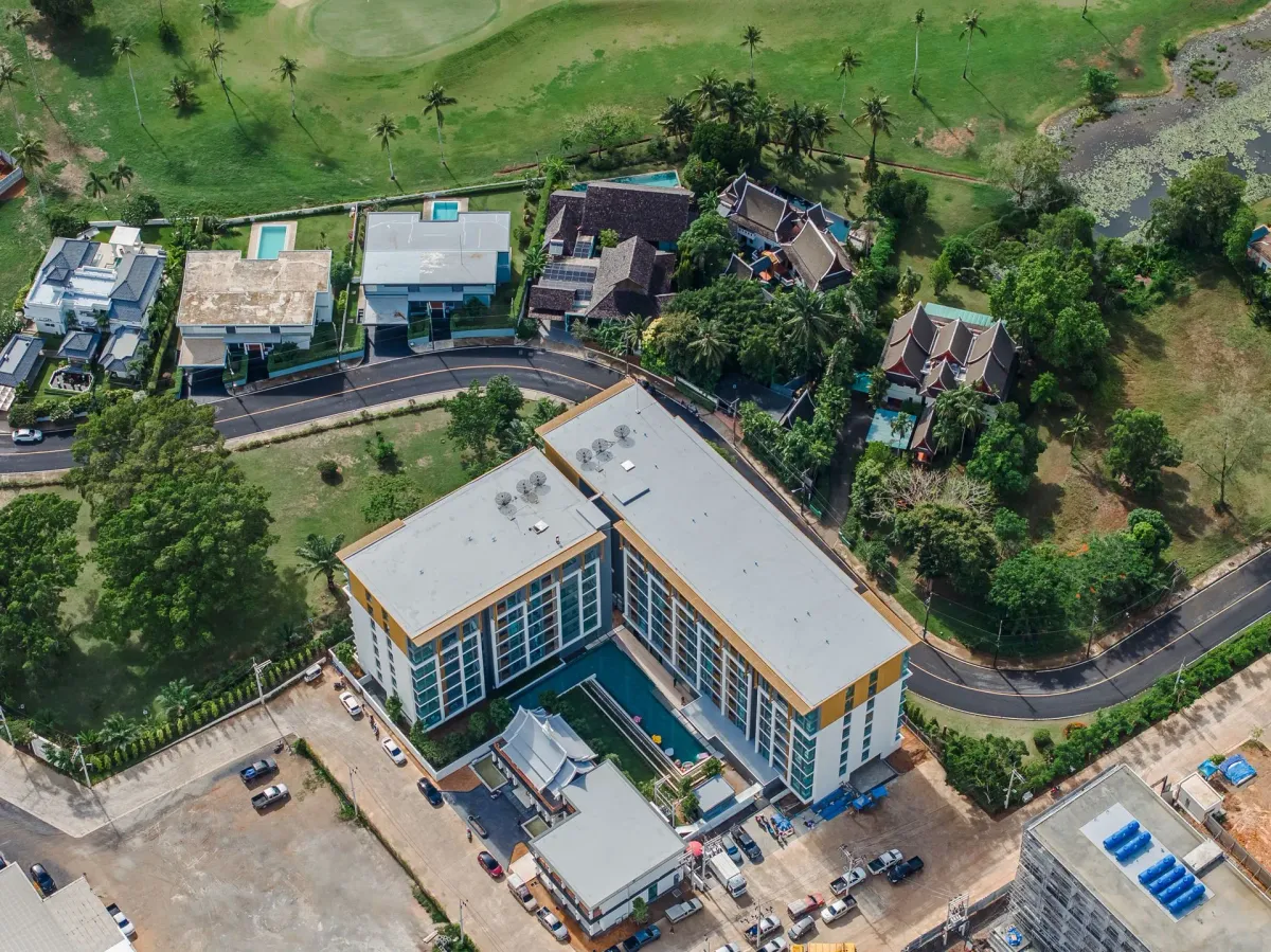 1-bedroom condo, 40 sqm
