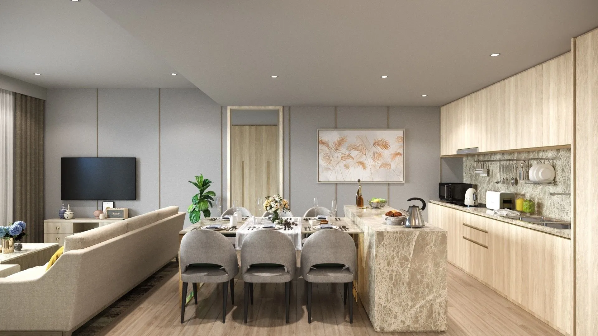 2-bedroom condo, 79 sqm