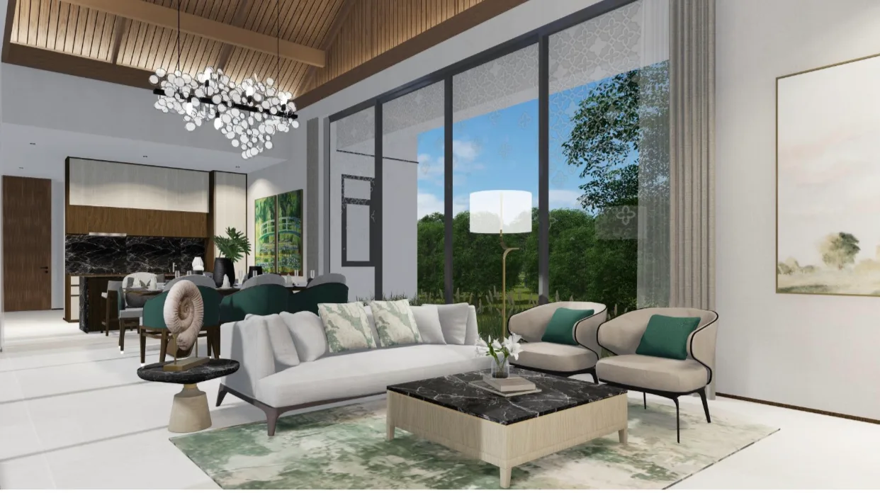 3-bedroom villa, 285 sqm