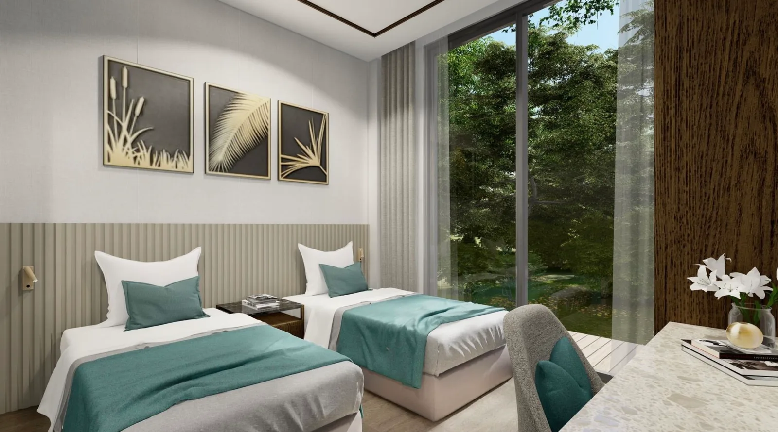 3-bedroom villa, 285 sqm