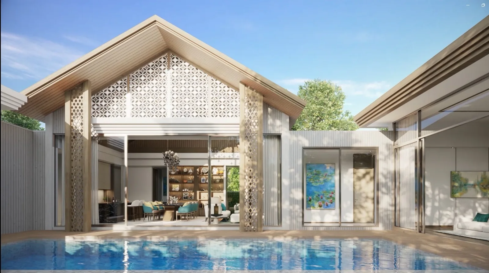 3-bedroom villa, 285 sqm