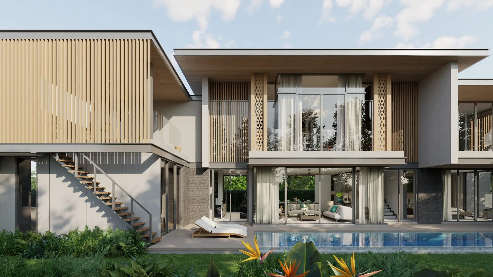 4-bedroom villa, 518 sqm