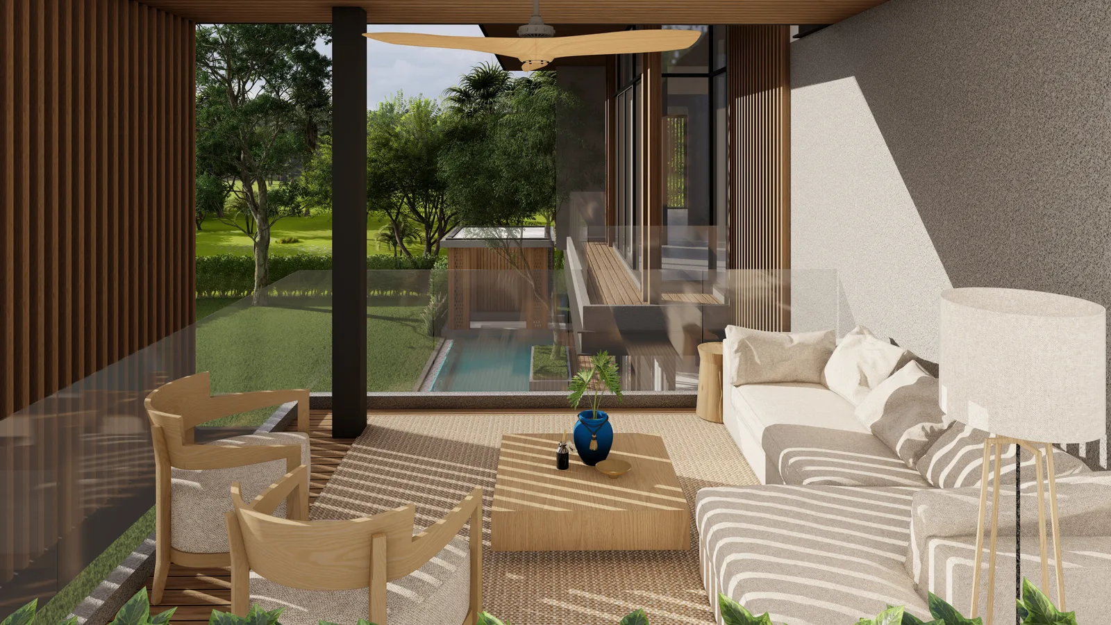 4-bedroom villa, 518 sqm