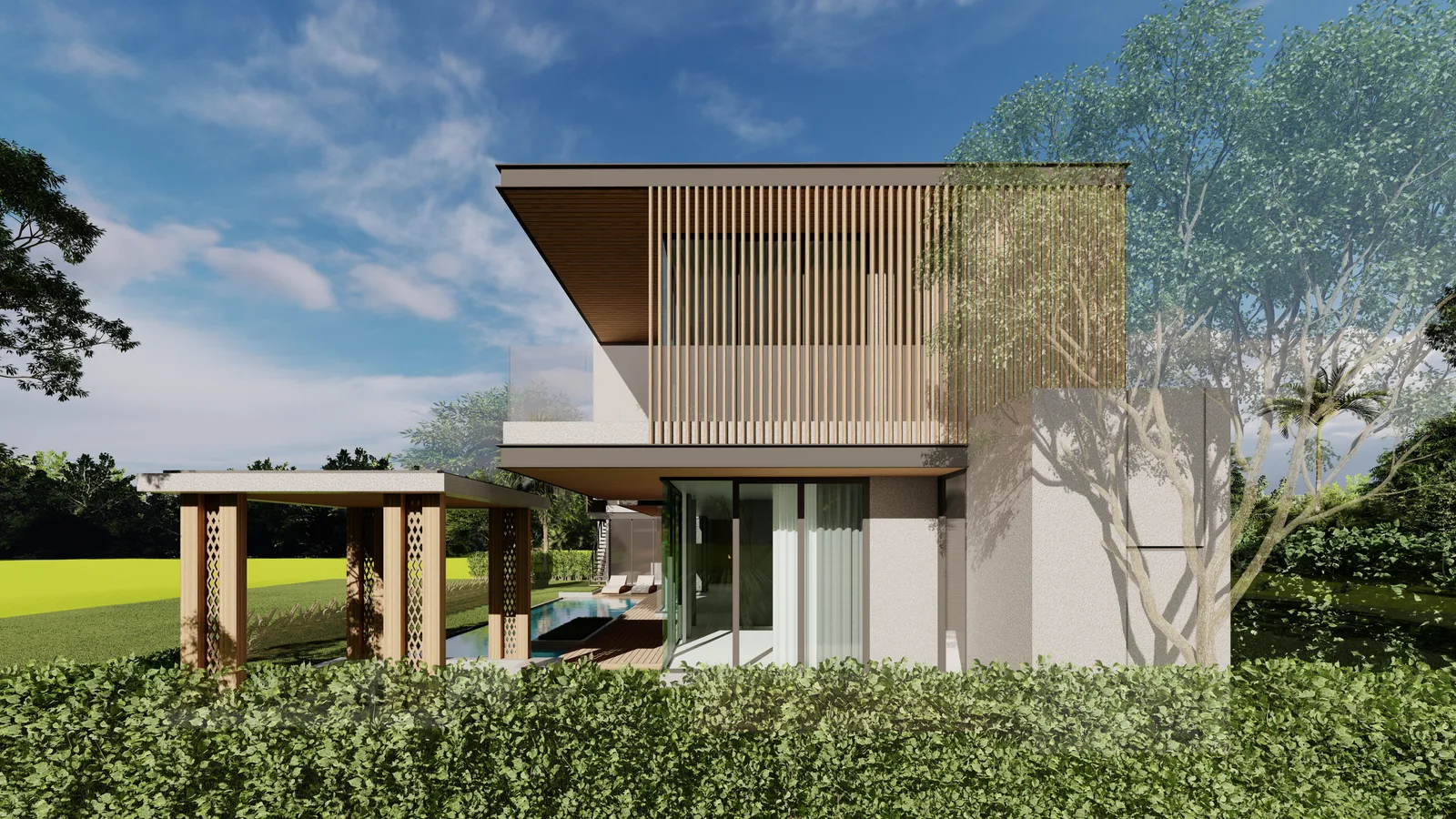 4-bedroom villa, 518 sqm