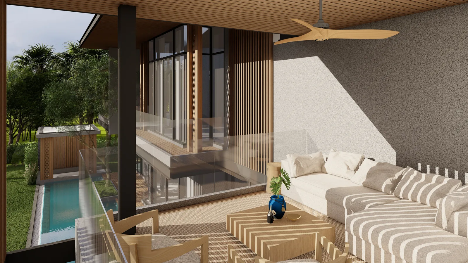 4-bedroom villa, 518 sqm