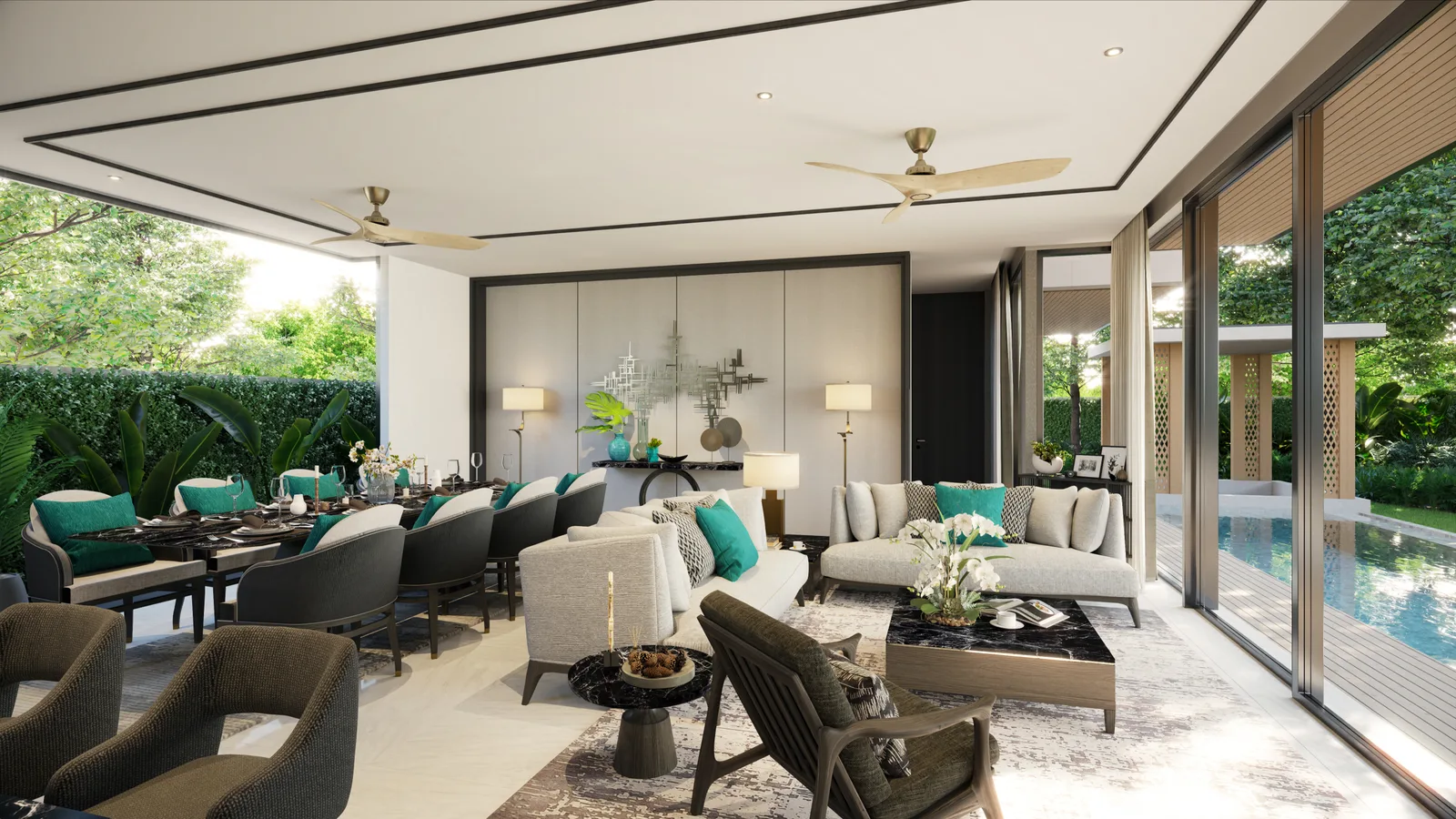 4-bedroom villa, 518 sqm