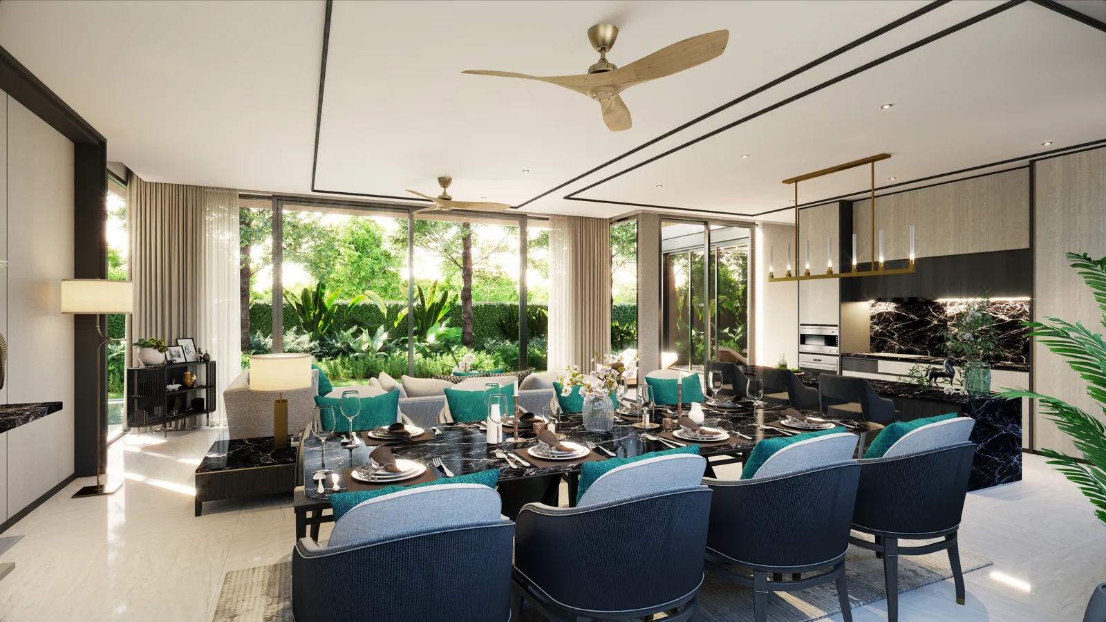 4-bedroom villa, 518 sqm