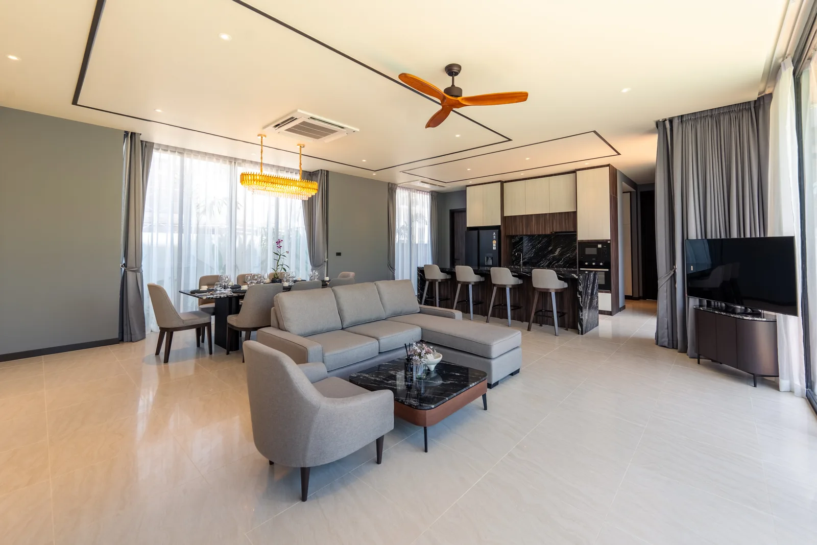 4-bedroom villa, 518 sqm