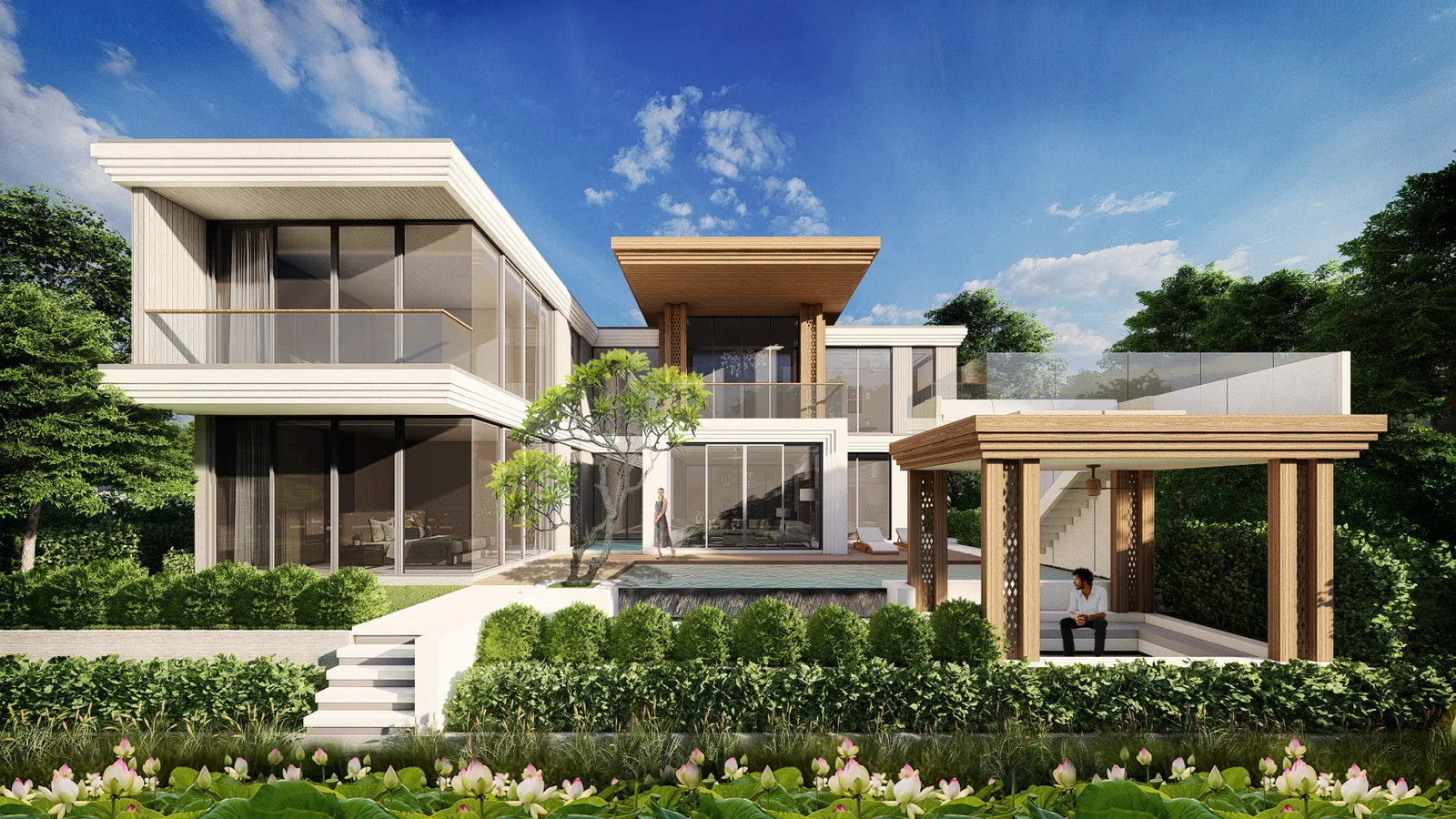 5-bedroom villa, 525 sqm