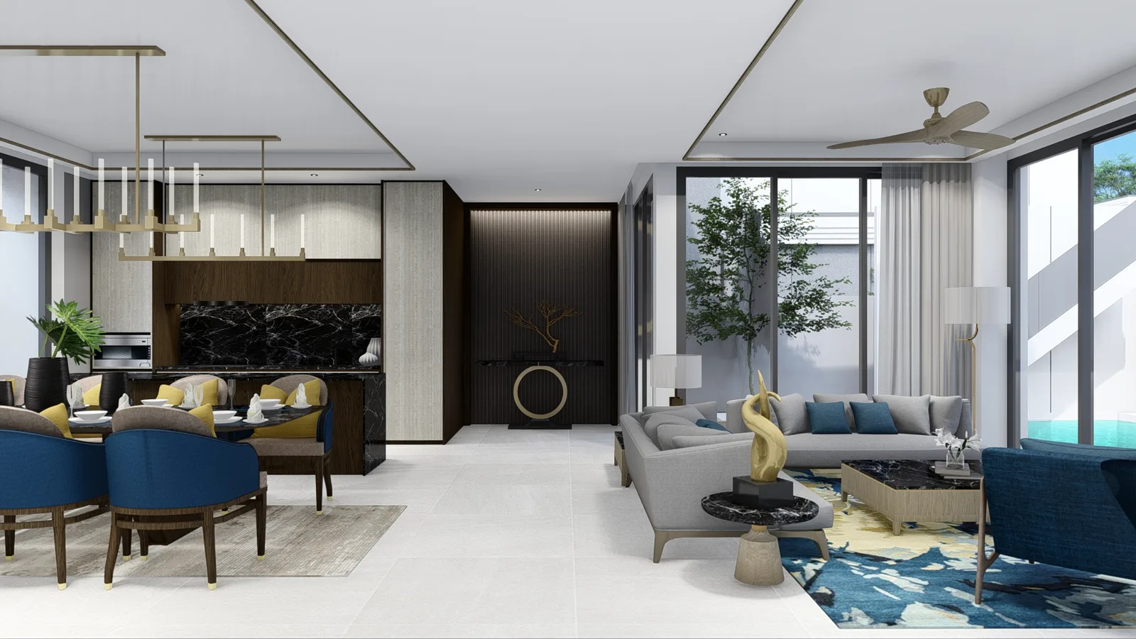 5-bedroom villa, 525 sqm