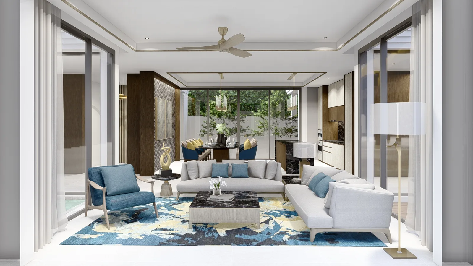 5-bedroom villa, 525 sqm