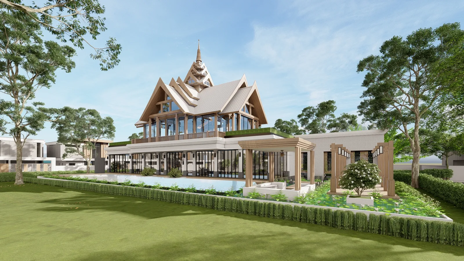 5-bedroom villa, 525 sqm