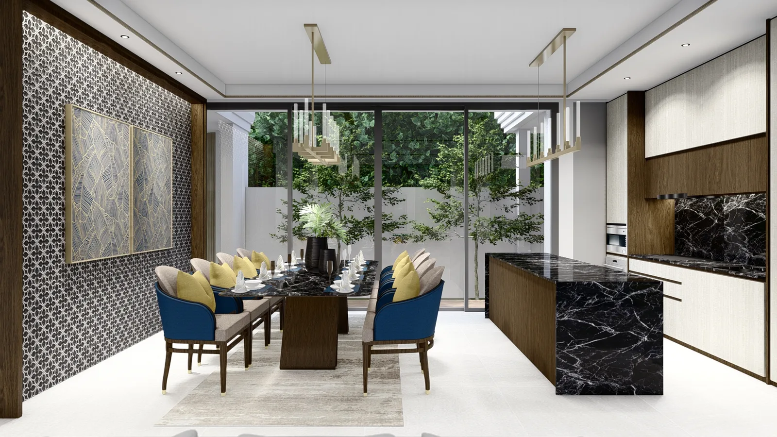 5-bedroom villa, 525 sqm