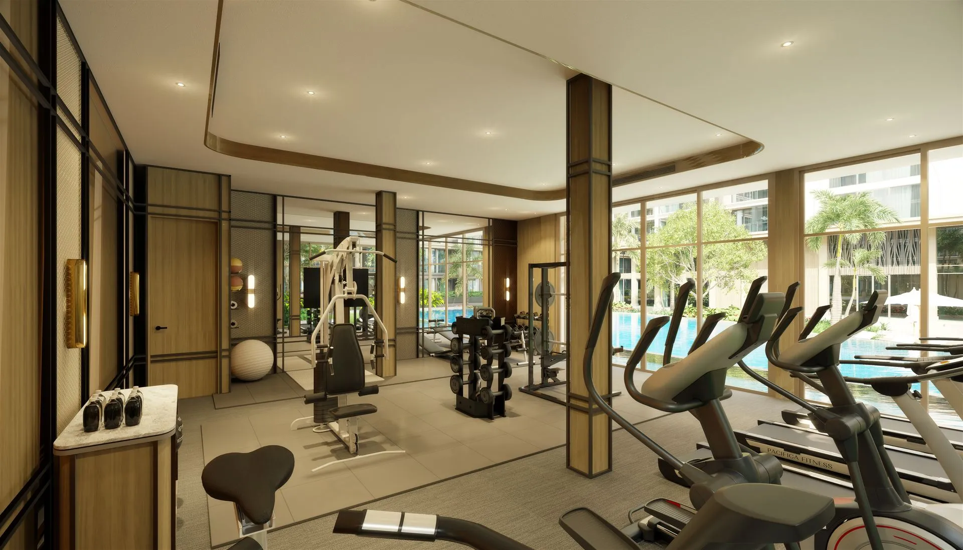 1-bedroom condo, 32 sqm