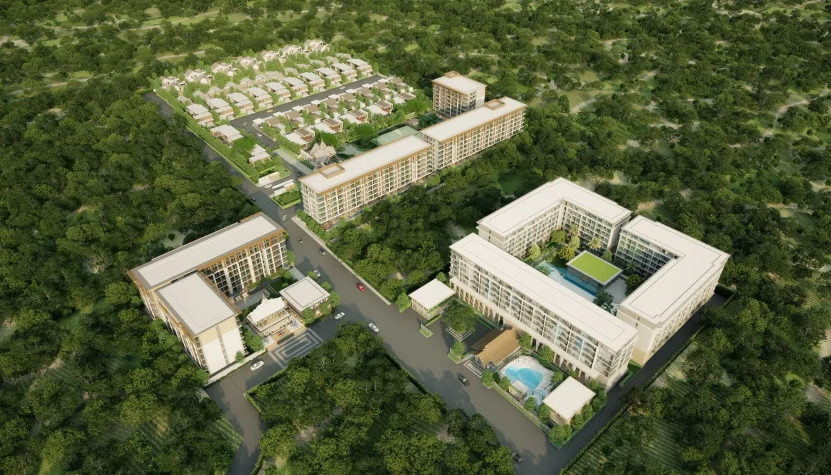 1-bedroom condo, 32 sqm
