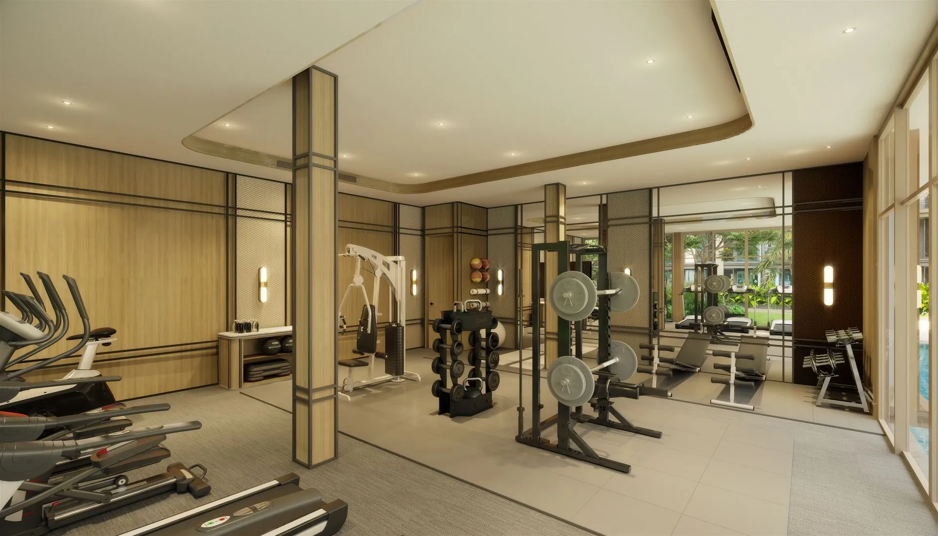 1-bedroom condo, 32 sqm