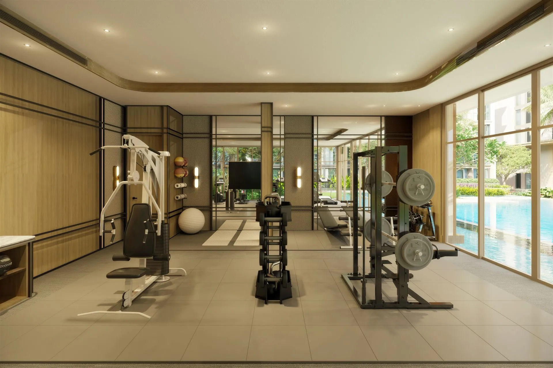 2-bedroom condo, 64 sqm