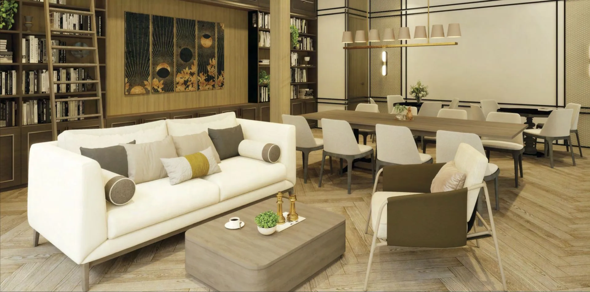 2-bedroom condo, 64 sqm