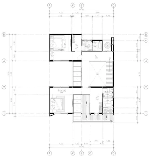 3-bedroom villa, 240 sqm