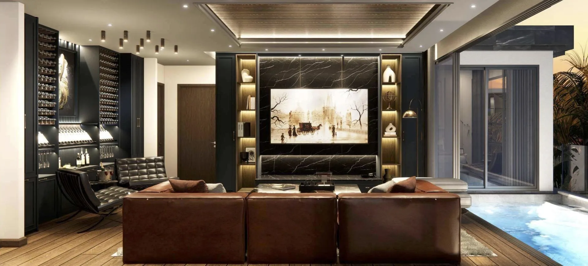 4-bedroom condo, 349 sqm