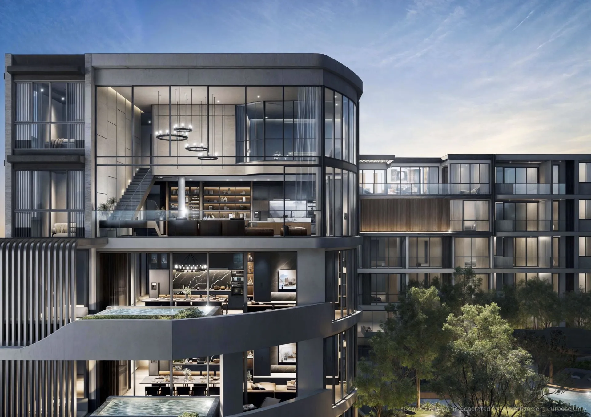 2-bedroom condo, 81 sqm