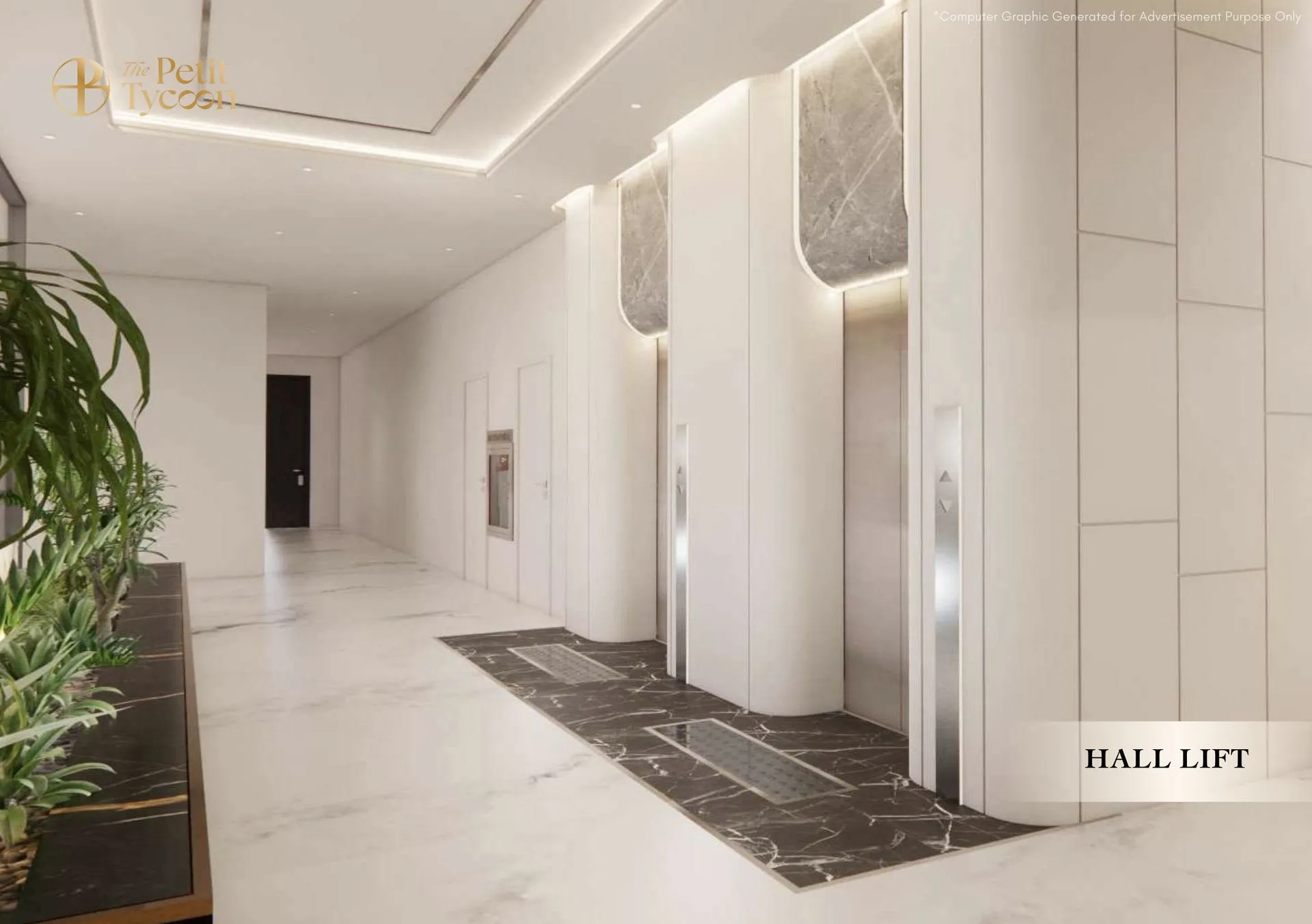 2-bedroom condo, 89 sqm