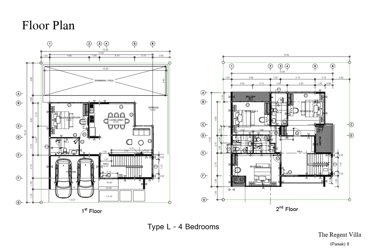 4-bedroom villa, 237 sqm