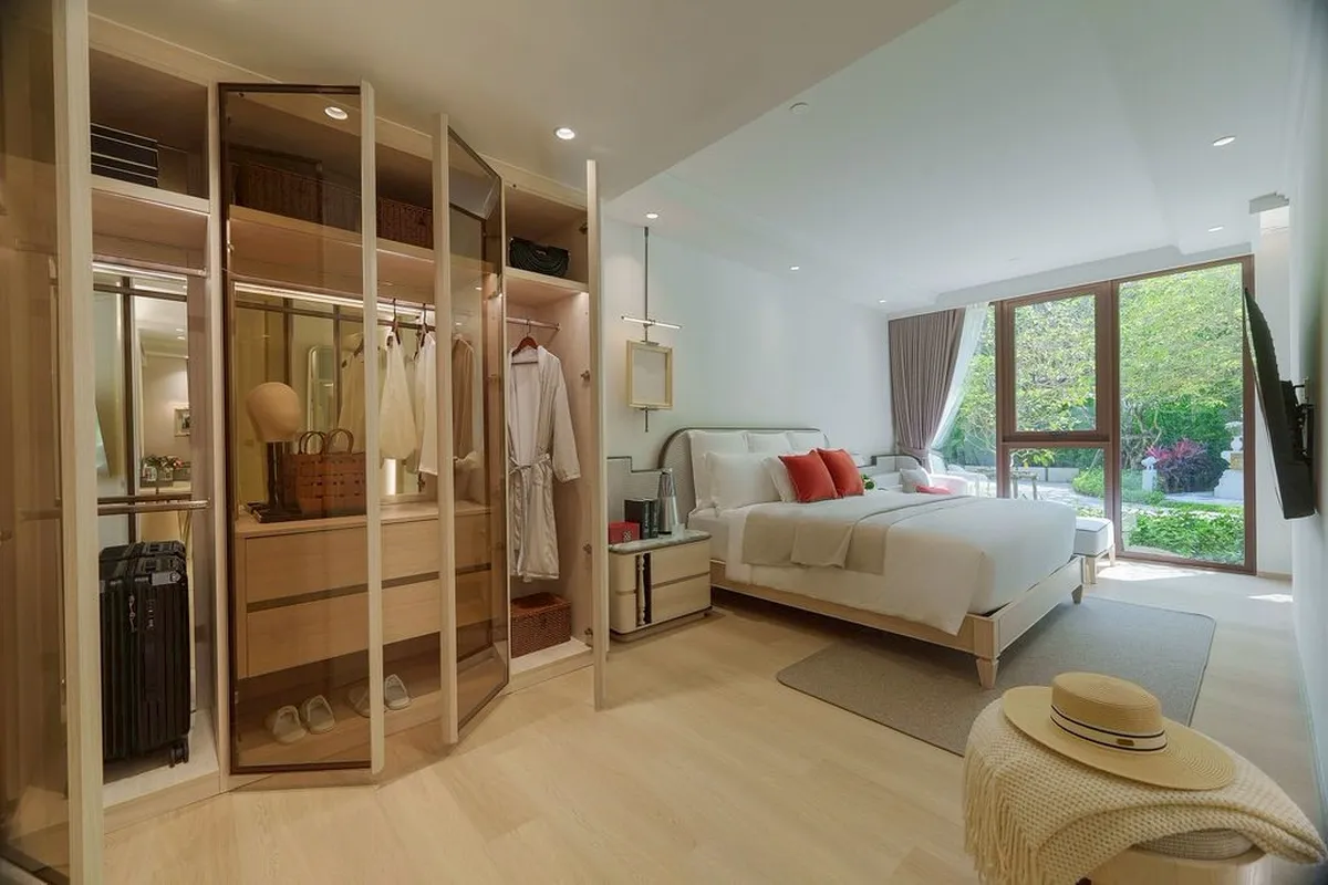 1-bedroom condo, 59 sqm