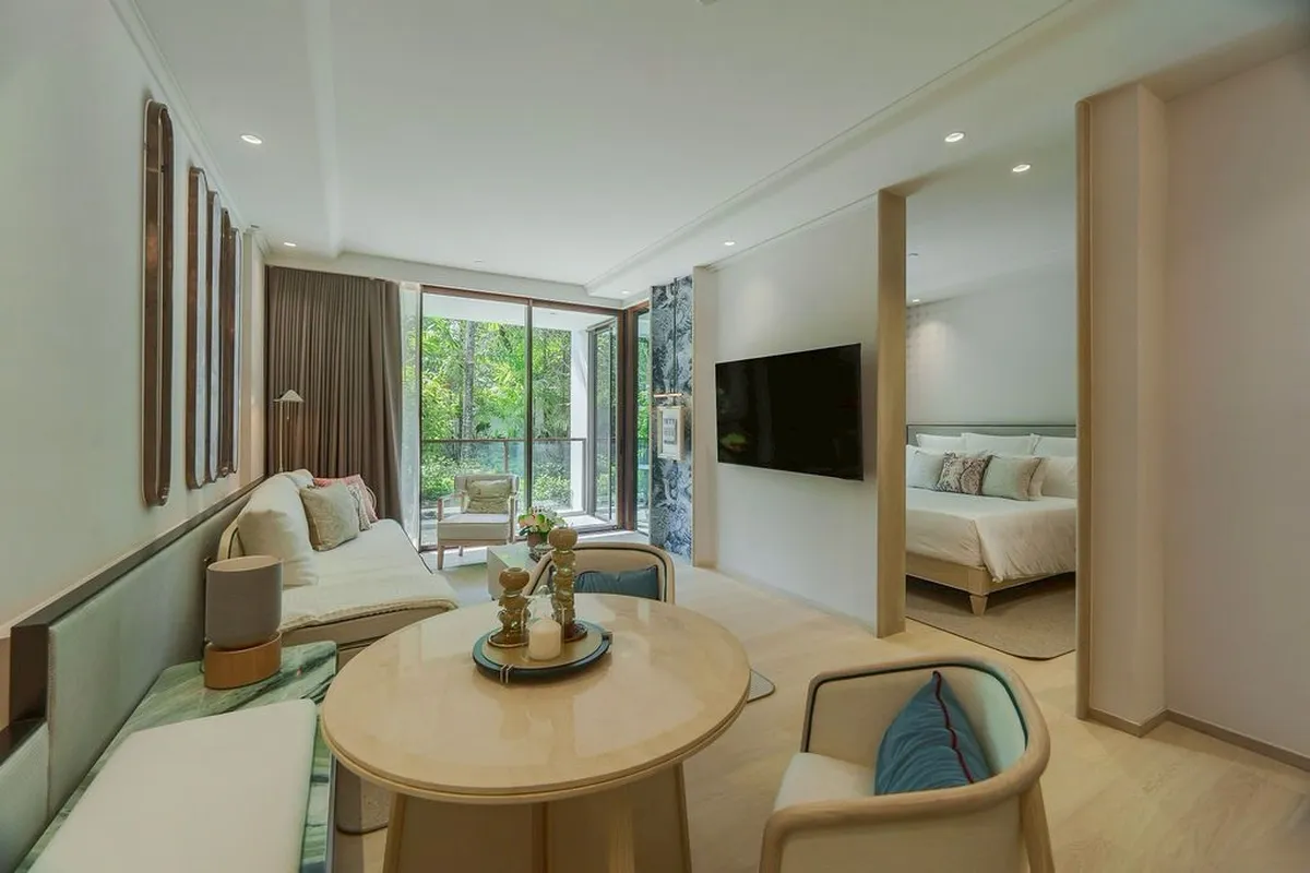 1-bedroom condo, 59 sqm