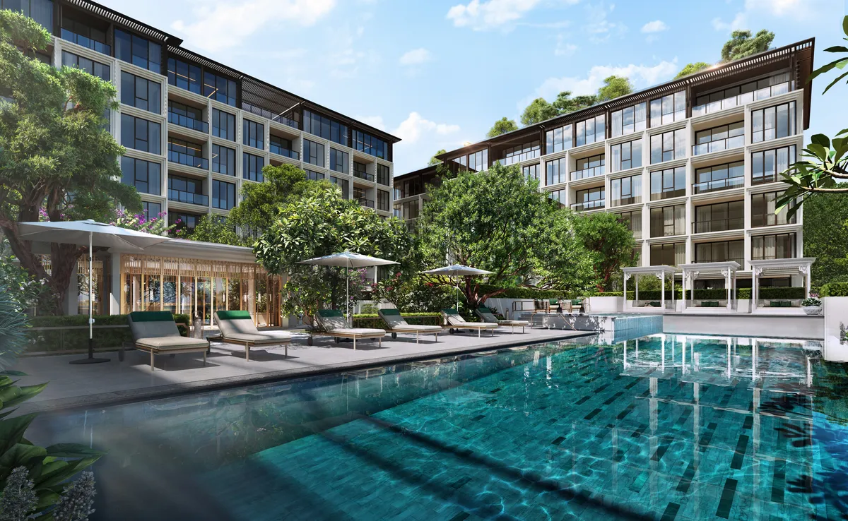 1-bedroom condo, 59 sqm
