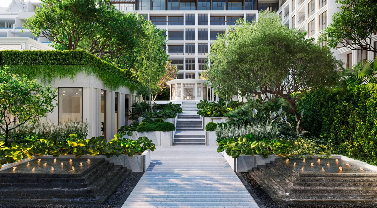 1-bedroom condo, 59 sqm