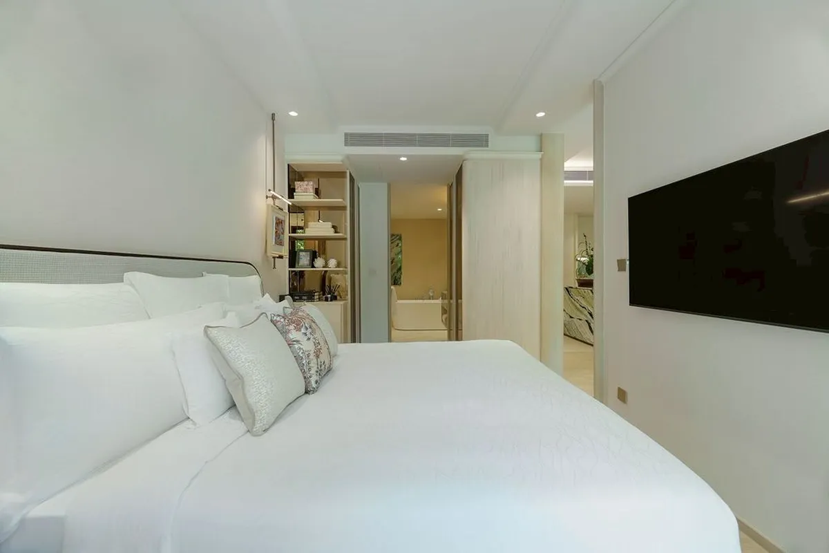 1-bedroom condo, 59 sqm