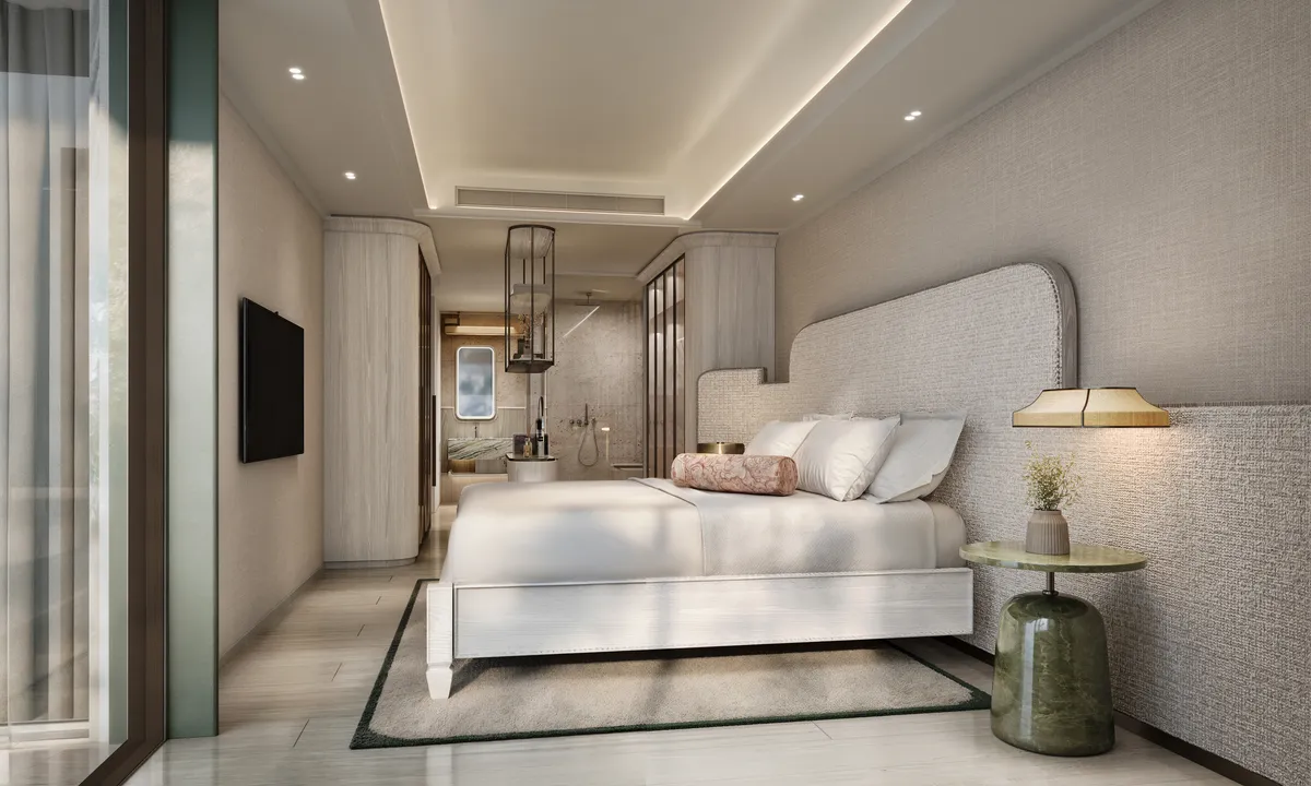 2-bedroom condo, 100 sqm