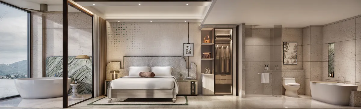 2-bedroom condo, 100 sqm